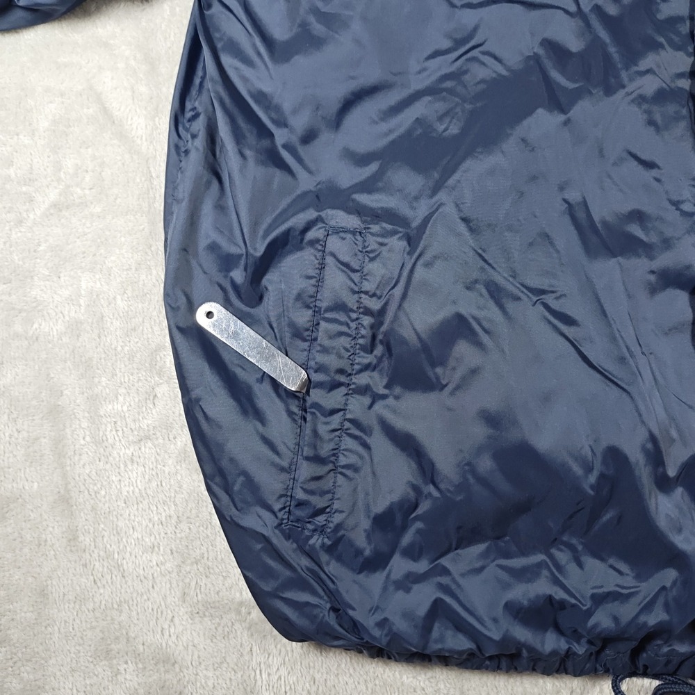 DEA Jacket Mens XL Navy Blue  LawPro Coach Windbreaker Waterproof Snap Front - Picture 7 of 9